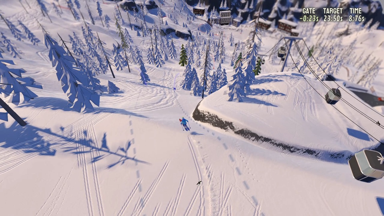 雪山滑雪大冒险2V1.0400，支持手柄